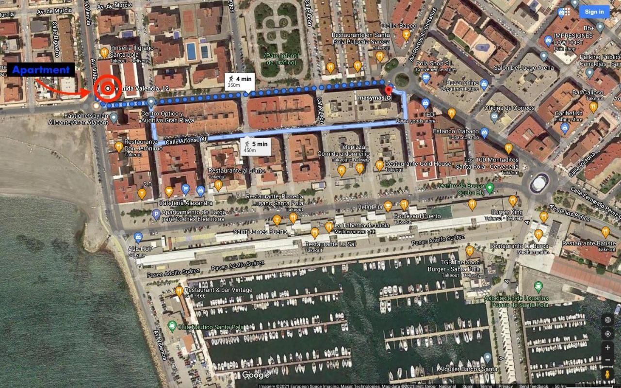 Sunny Beach Retreat Santa Pola Eksteriør billede